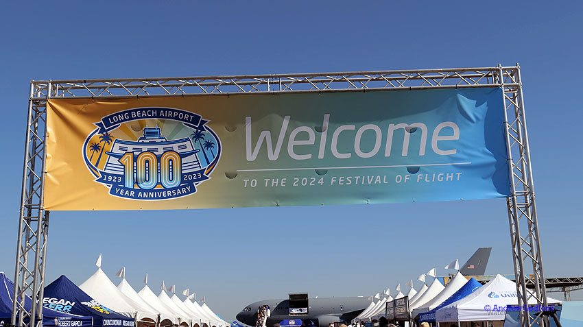 Welcome Festival of Flight 100 year anniversary Long Beach Airport