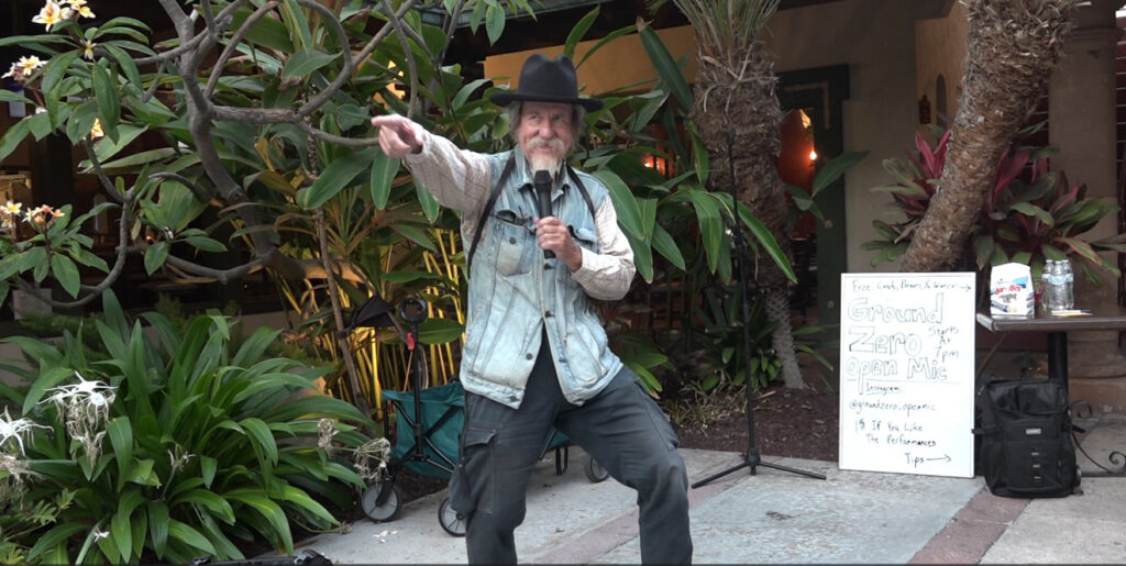 ESP Experiment Video 8-25 public speaking in Fullerton, CA