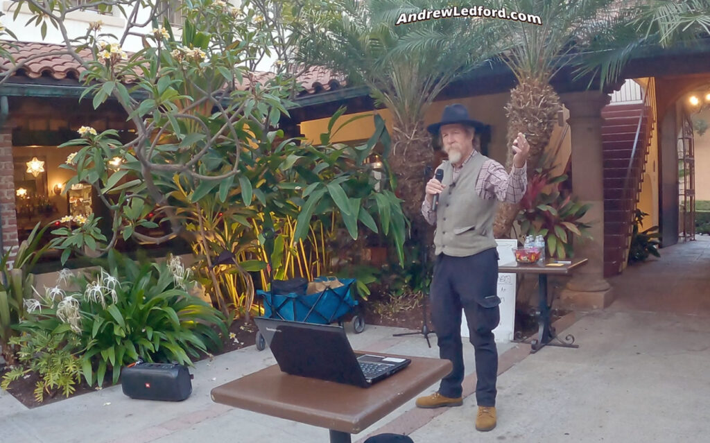 Talk about words and verbal behavior, public speaking in Fullerton