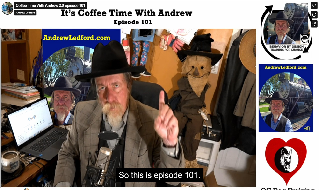 Coffee Time With Andrew Episode 101