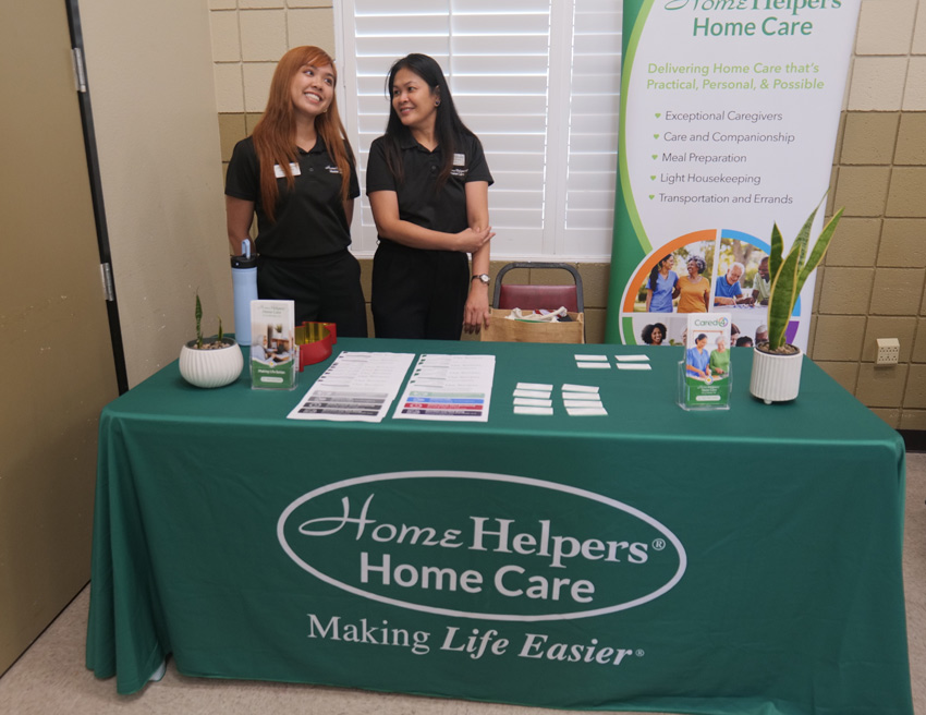 Home Helpers Home Care Table